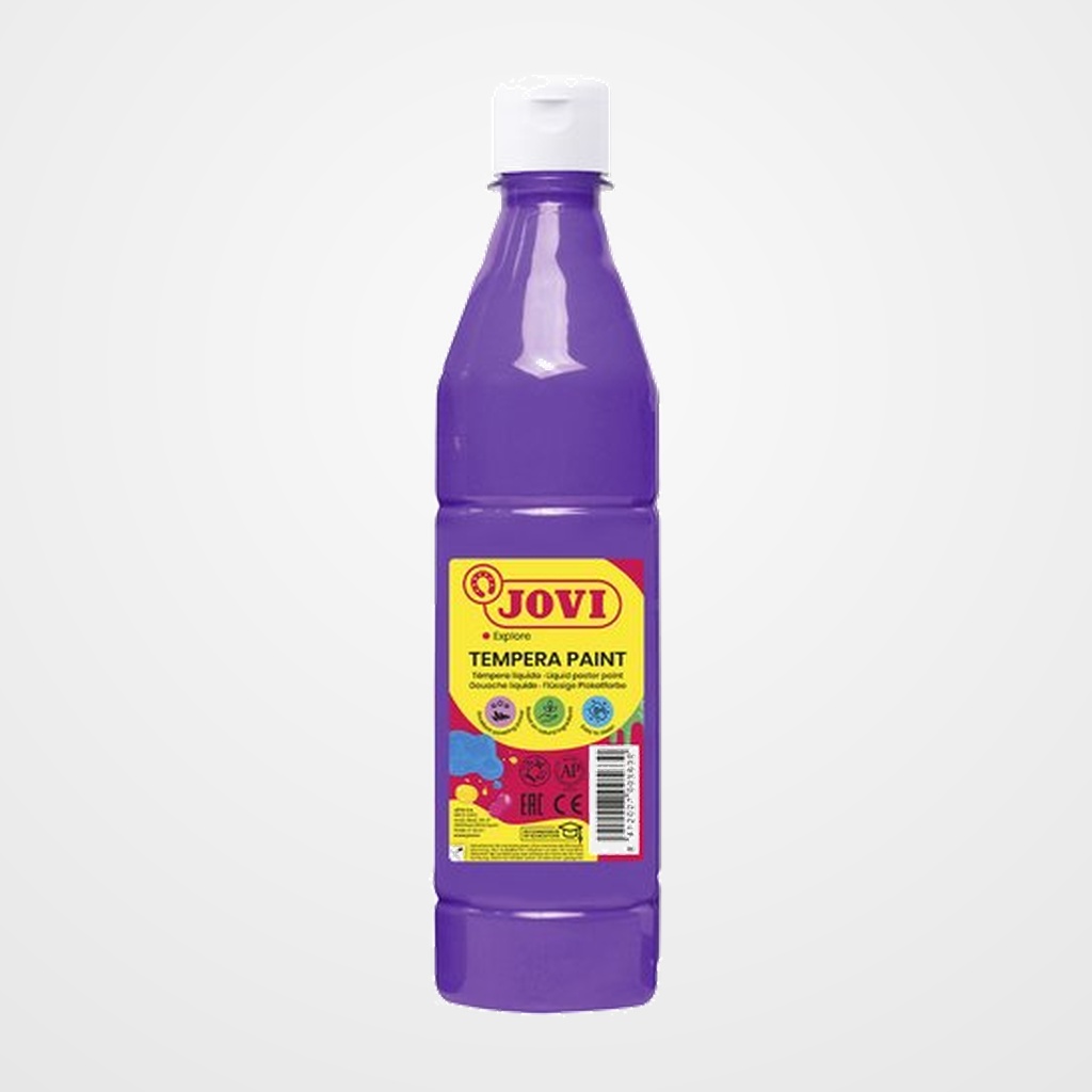 TEMPERA JOVI LIQUIDA  500 ml (botella) VIOLETA