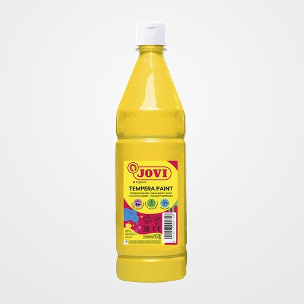 TEMPERA JOVI LIQUIDA 1000 ml (botella) AMARILLO