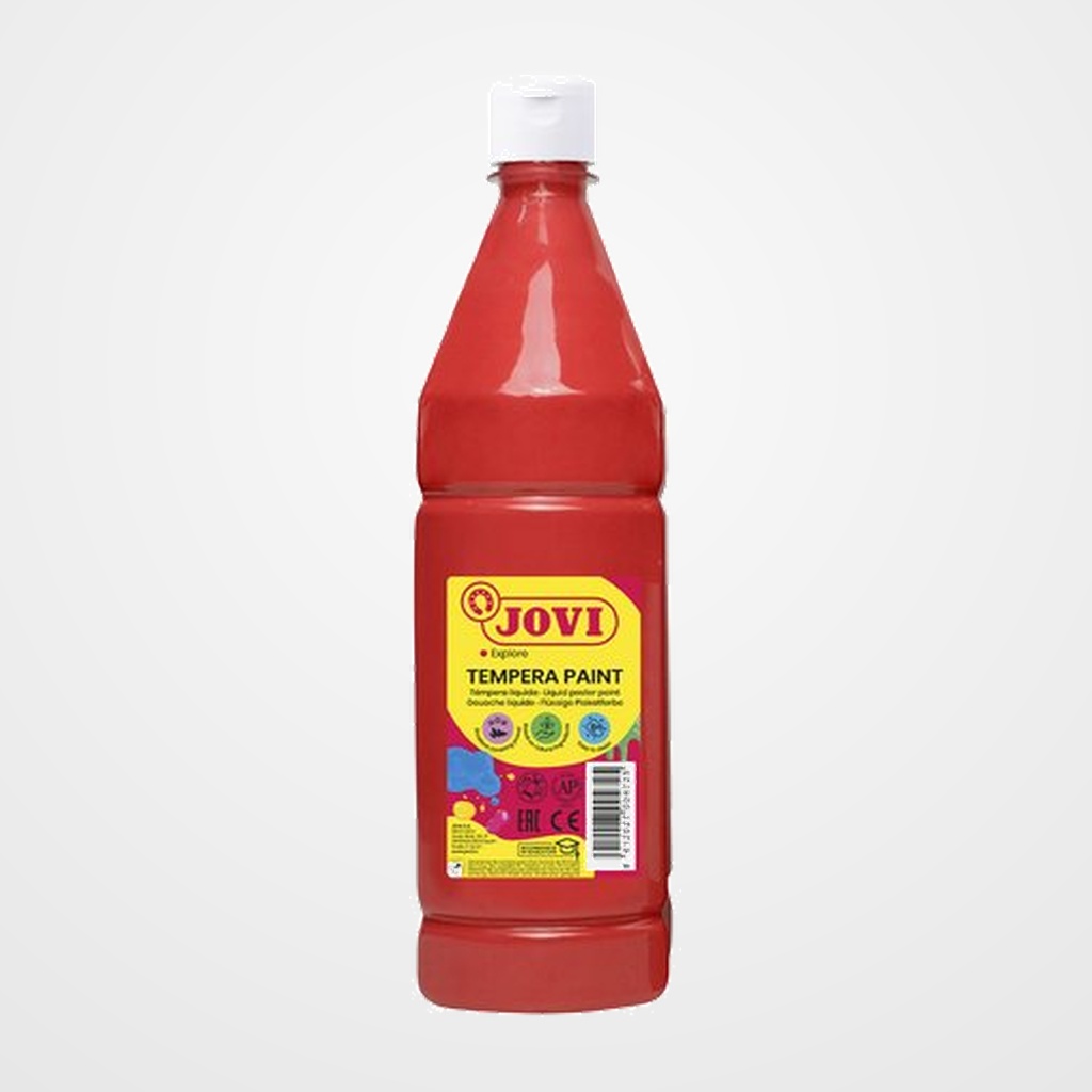 TEMPERA JOVI LIQUIDA 1000 ml (botella) BERMELLON