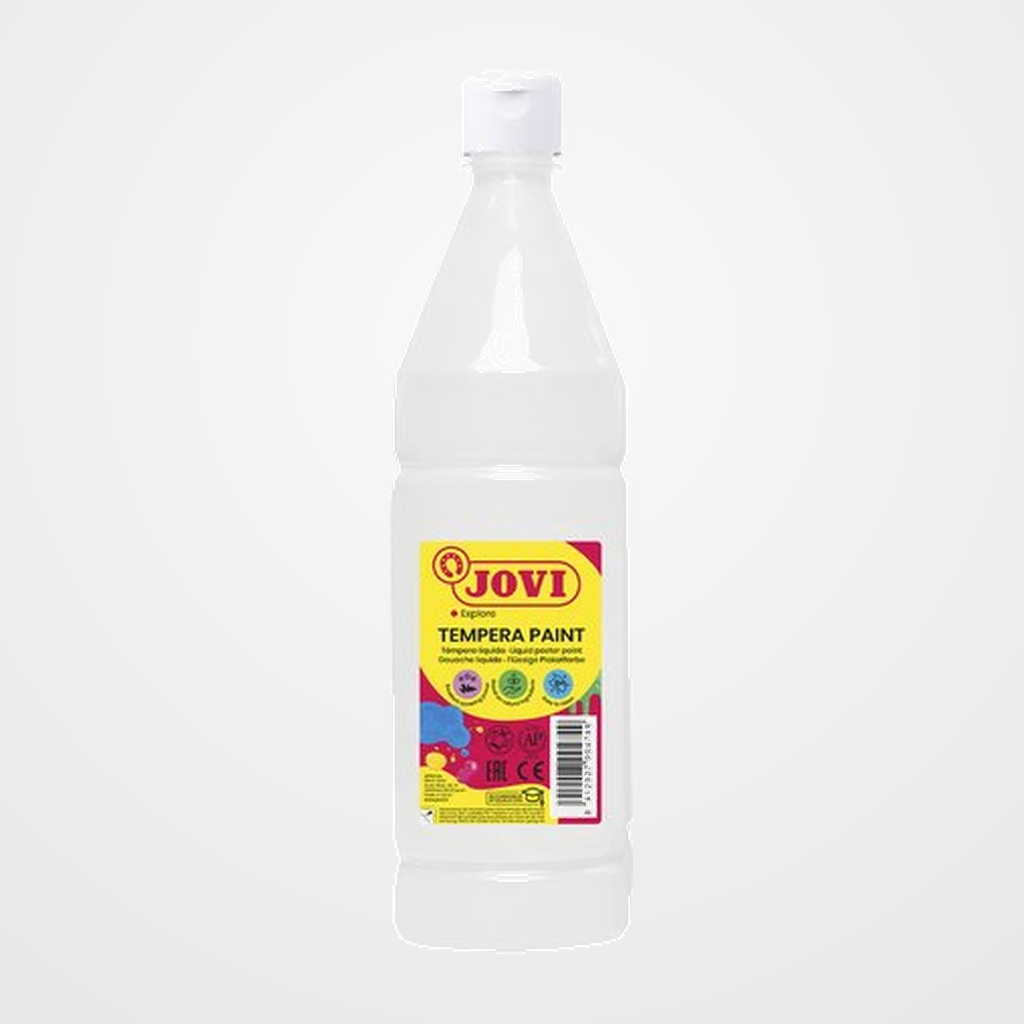 TEMPERA JOVI LIQUIDA 1000 ml (botella) BLANCO