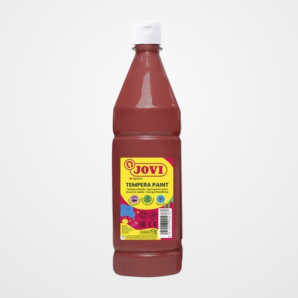 TEMPERA JOVI LIQUIDA 1000 ml (botella) MARRON