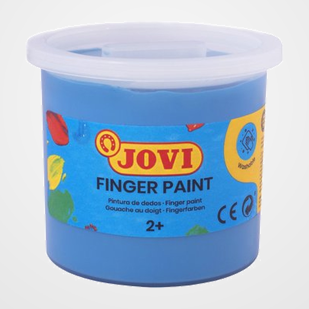 PINTURA de DEDOS JOVI 125 ml (bote) AZUL