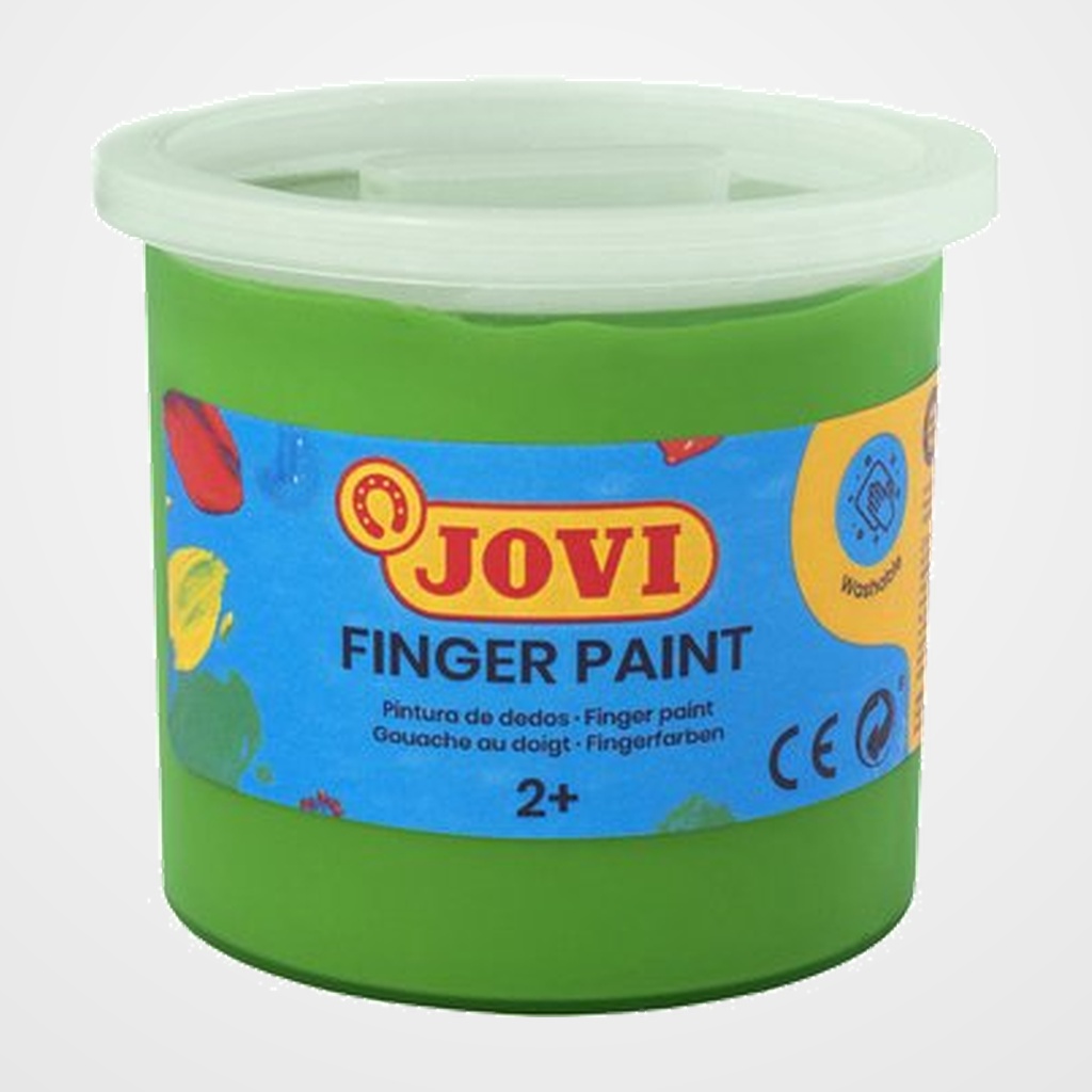 PINTURA de DEDOS JOVI 125 ml (bote) VERDE