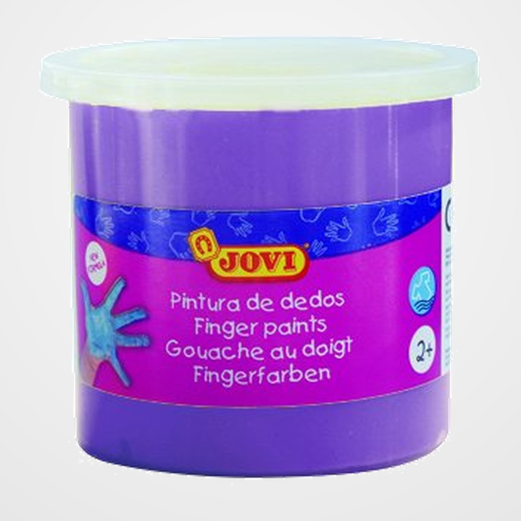 PINTURA de DEDOS JOVI 125 ml (bote) VIOLETA