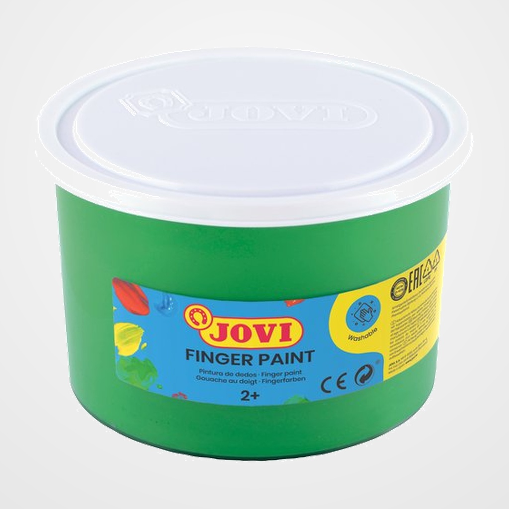 PINTURA de DEDOS JOVI 500 ml (bote) VERDE