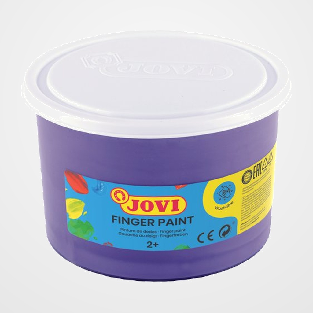 PINTURA de DEDOS JOVI 500 ml (bote) VIOLETA