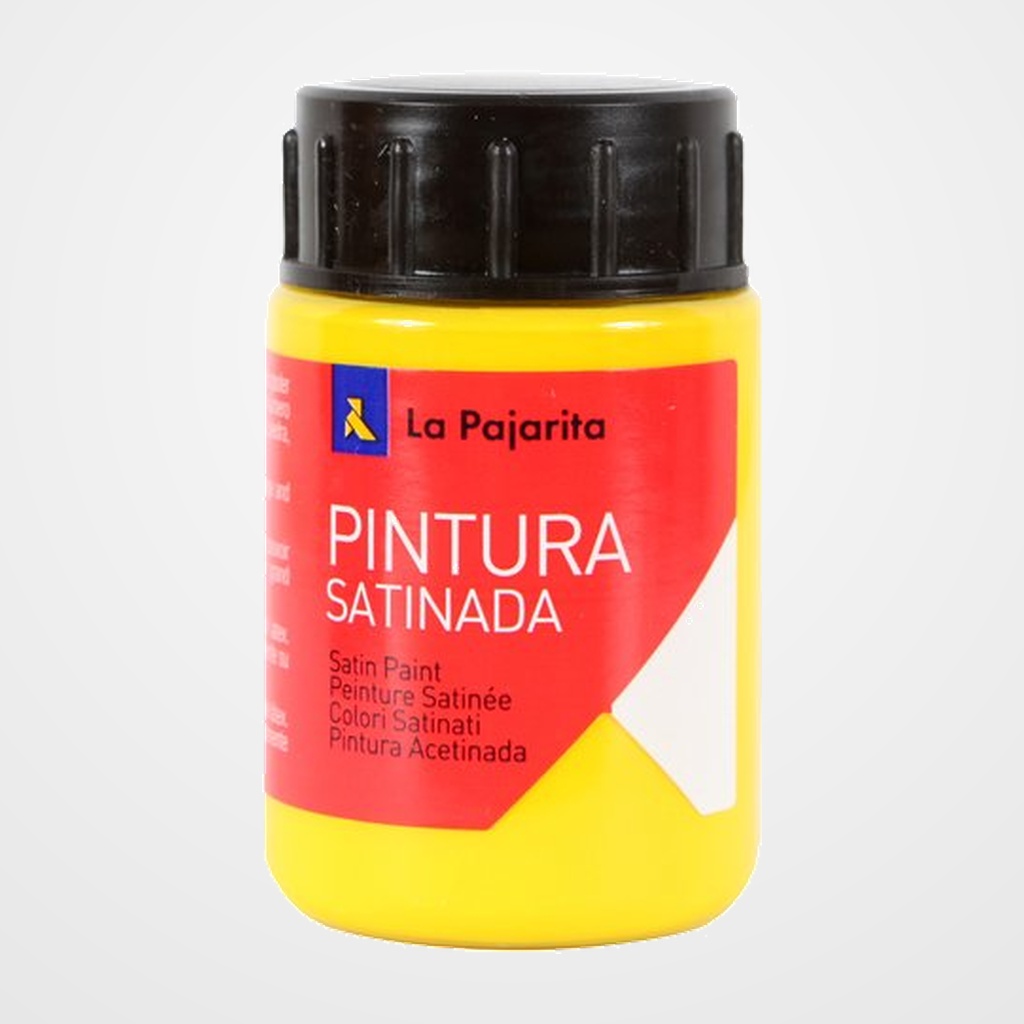 [27401000] PINTURA LATEX LA PAJARITA 35 ml (bote) AMARILLO LIMON L-01