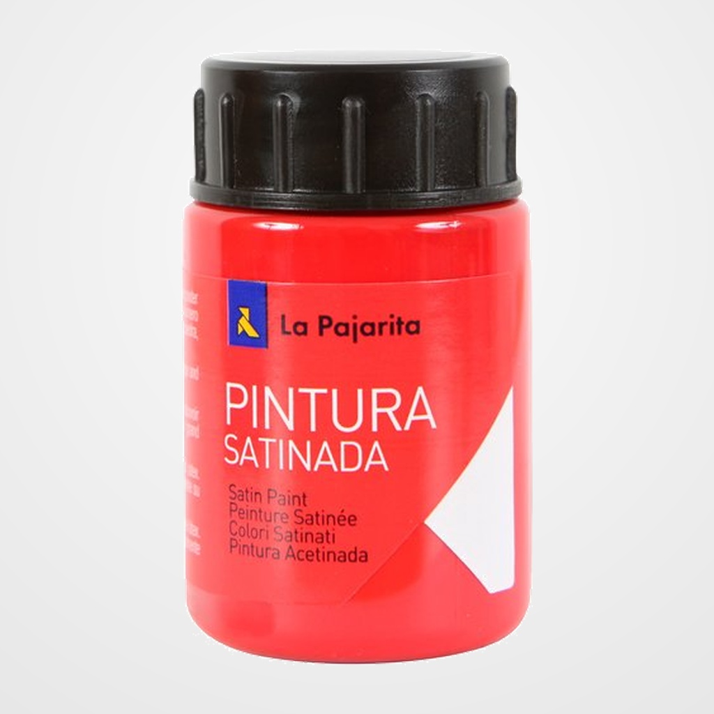 PINTURA LATEX LA PAJARITA 35 ml (bote) BERMELLON L-07