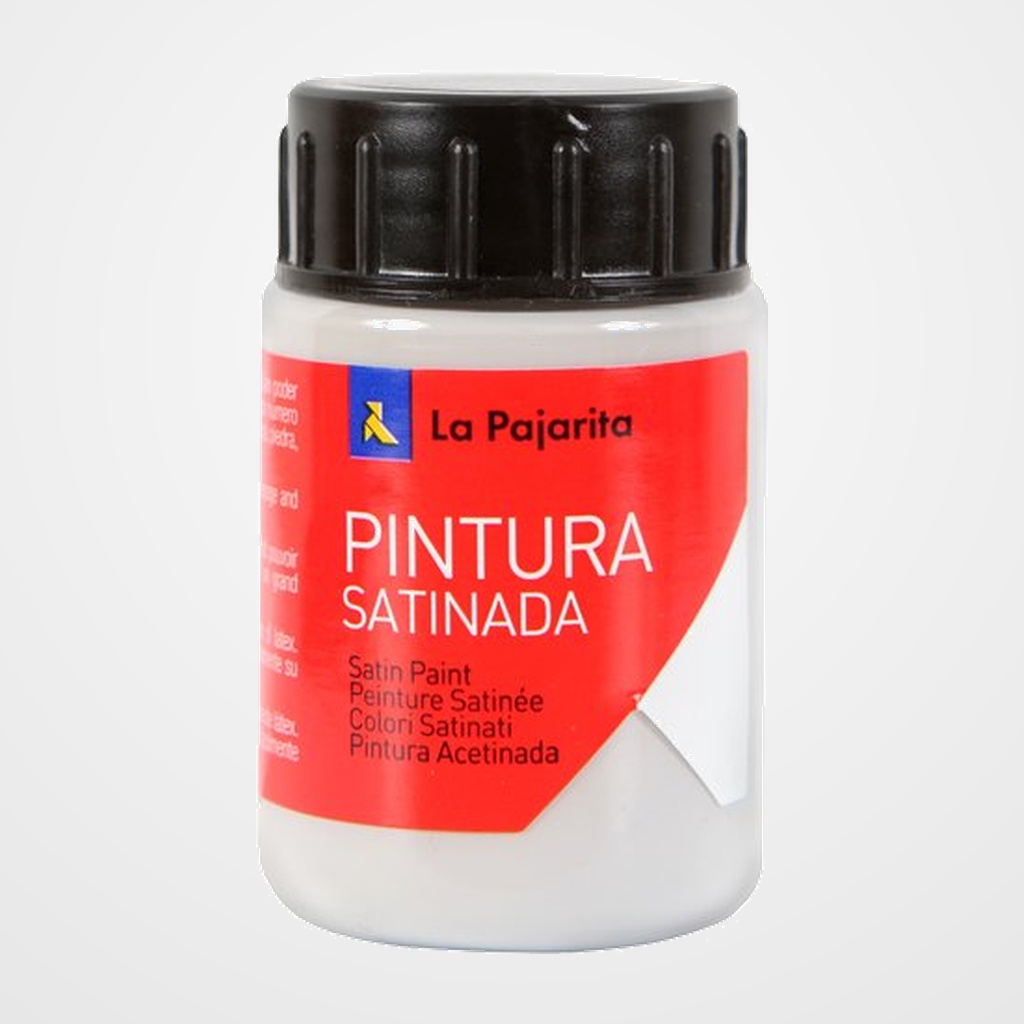 [27401416] PINTURA LATEX LA PAJARITA 35 ml (bote) GRIS L-40