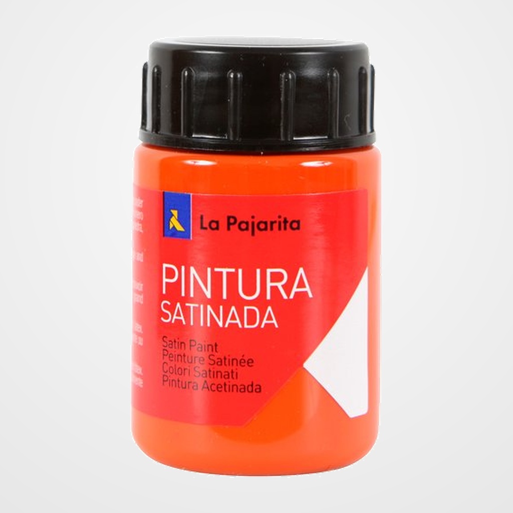 PINTURA LATEX LA PAJARITA 35 ml (bote) NARANJA L-06