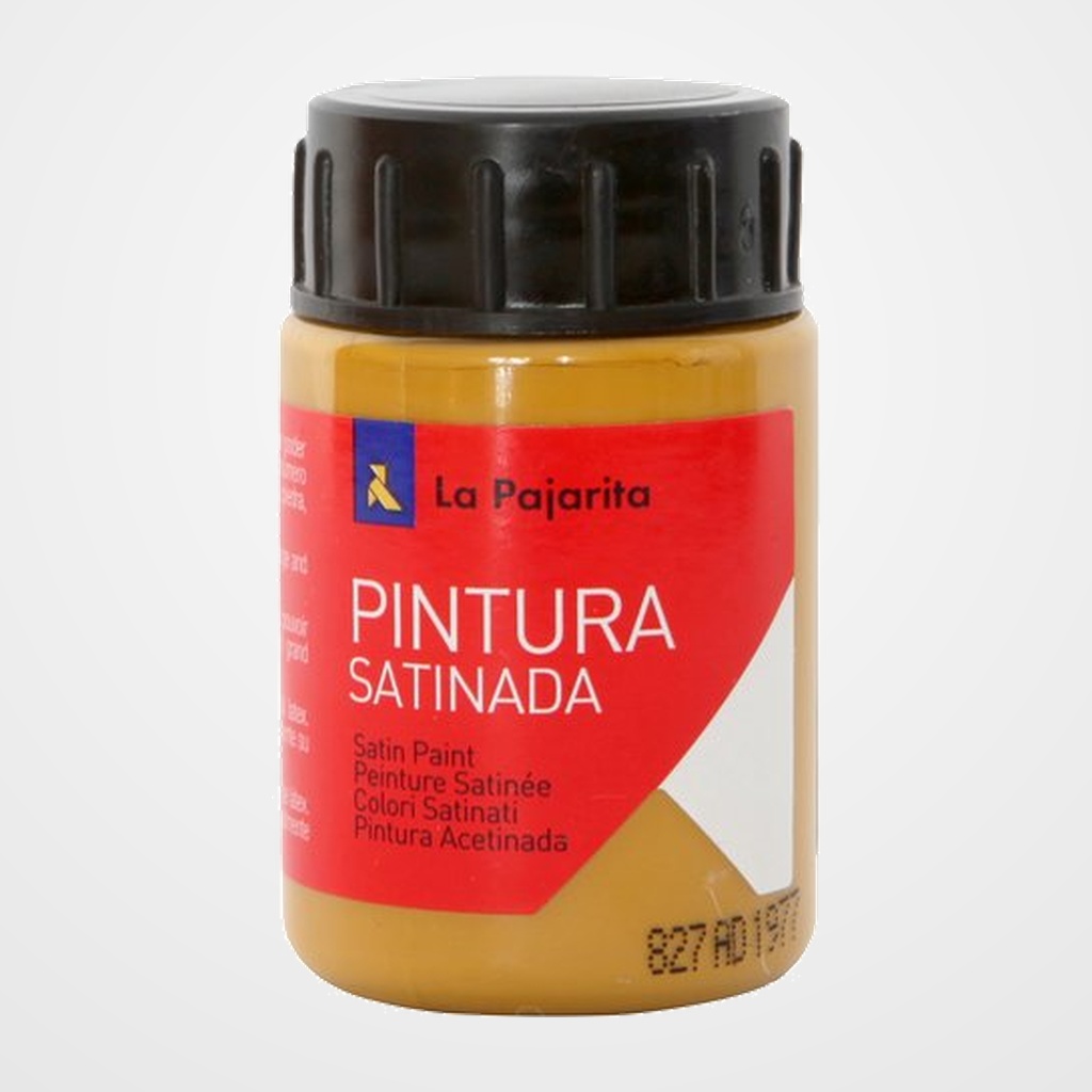 PINTURA LATEX LA PAJARITA 35 ml (bote) OXIDO AMARILLO L-03