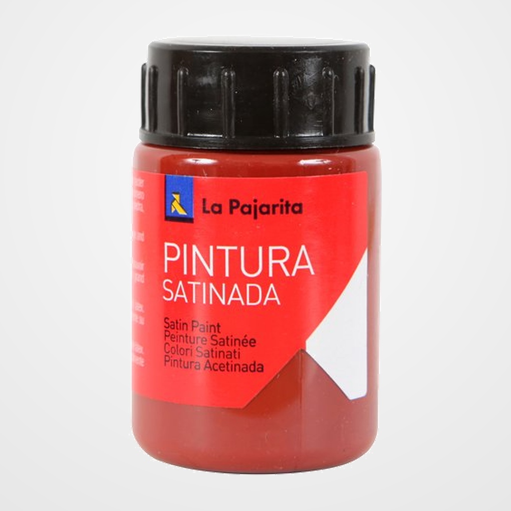 PINTURA LATEX LA PAJARITA 35 ml (bote) OXIDO ROJO L-08