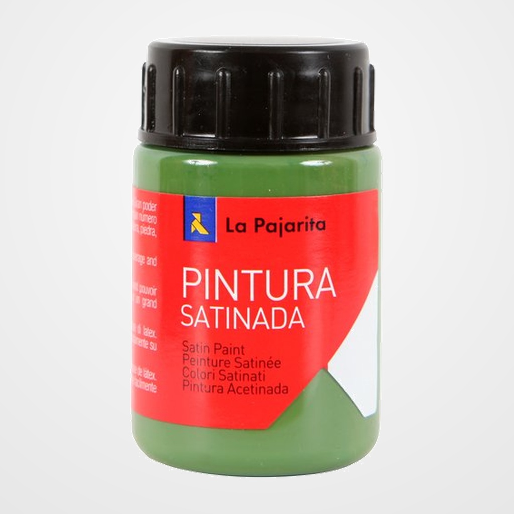 PINTURA LATEX LA PAJARITA 35 ml (bote) VERDE MONTE L-16