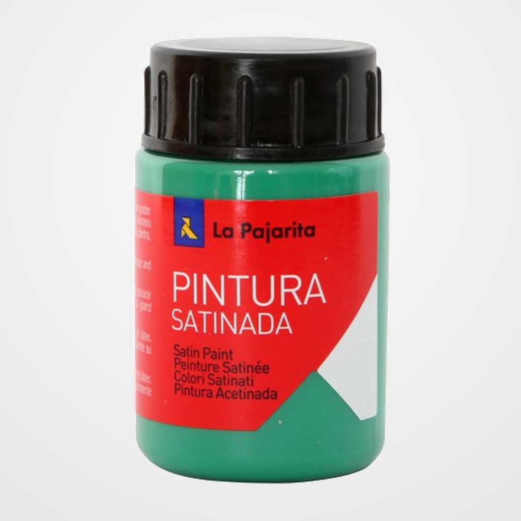 PINTURA LATEX LA PAJARITA 35 ml (bote) VERDE VIVO L-17
