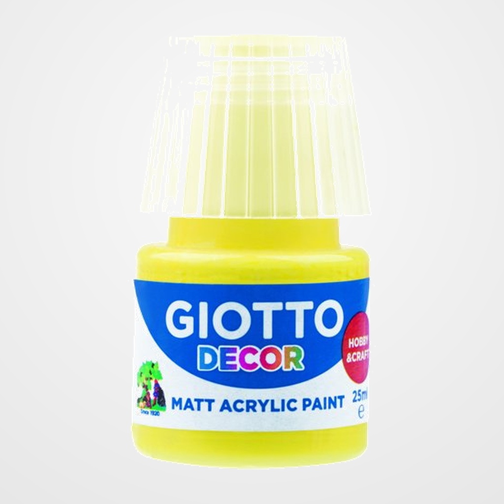 PINTURA ACRILICA GIOTTO 25 ml (bote) AMARILLO