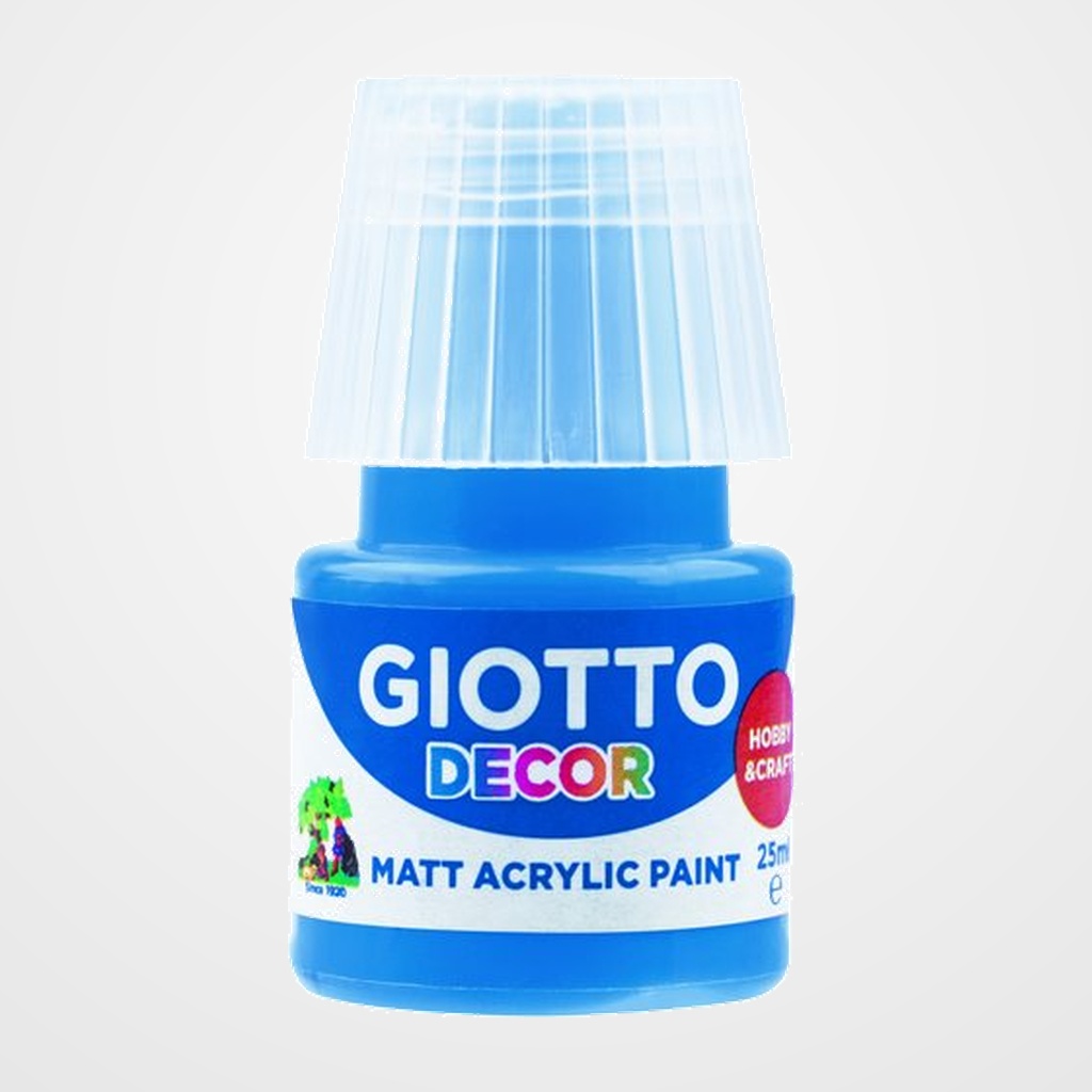 PINTURA ACRILICA GIOTTO 25 ml (bote) AZUL COBALTO
