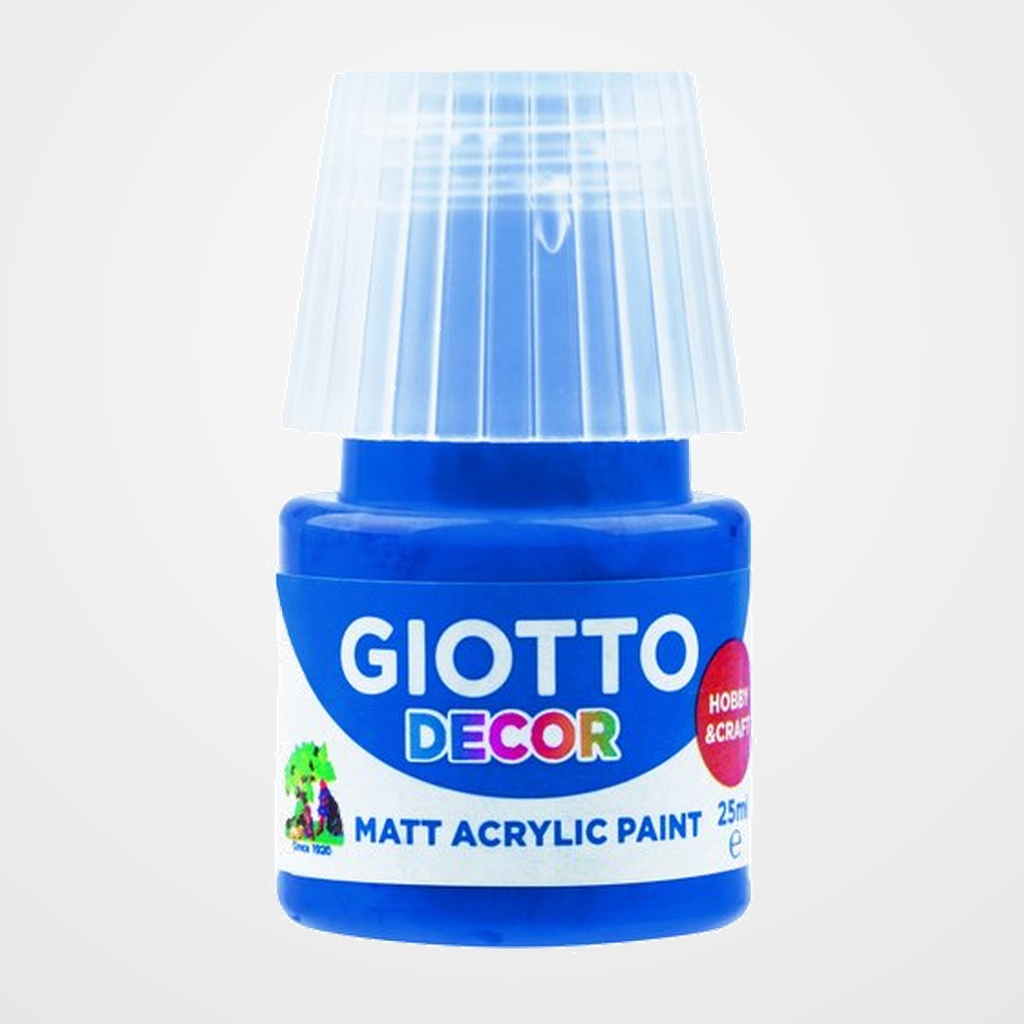 PINTURA ACRILICA GIOTTO 25 ml (bote) AZUL ULTRAMAR