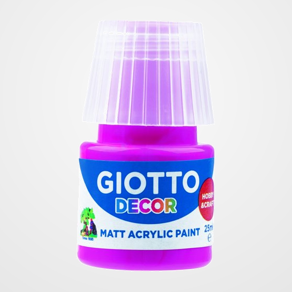 [23501116] PINTURA ACRILICA GIOTTO 25 ml (bote) MAGENTA