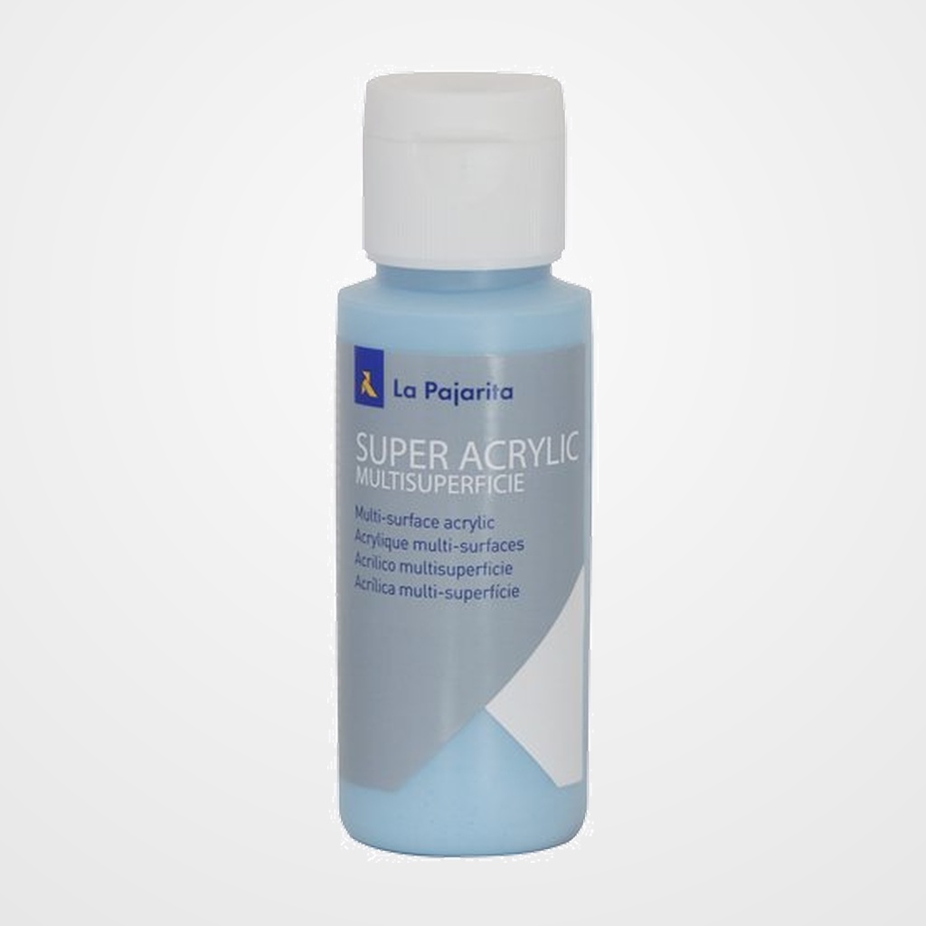 PINTURA ACRILICA LA PAJARITA 60 ml (bote) AZUL BEBE A-29