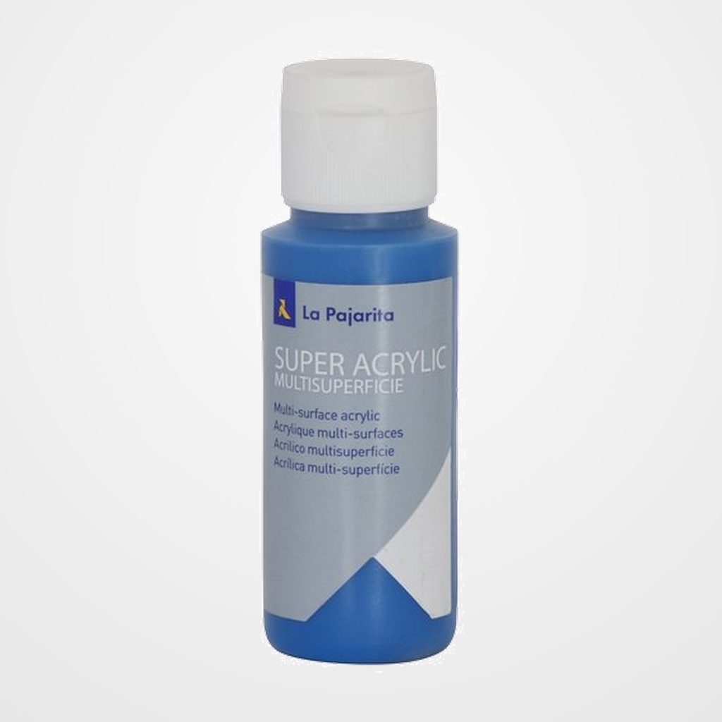 PINTURA ACRILICA LA PAJARITA 60 ml (bote) AZUL REAL A-31