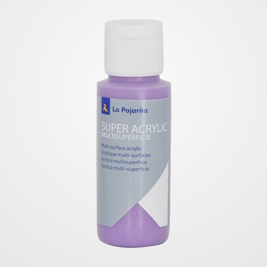 [23501244] PINTURA ACRILICA LA PAJARITA 60 ml (bote) LAVANDA A-17