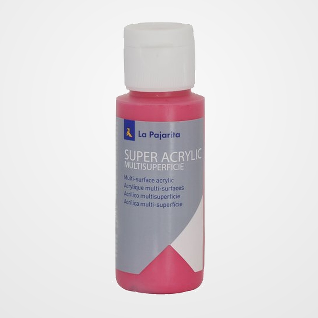 PINTURA ACRILICA LA PAJARITA 60 ml (bote) MAGENTA A-66
