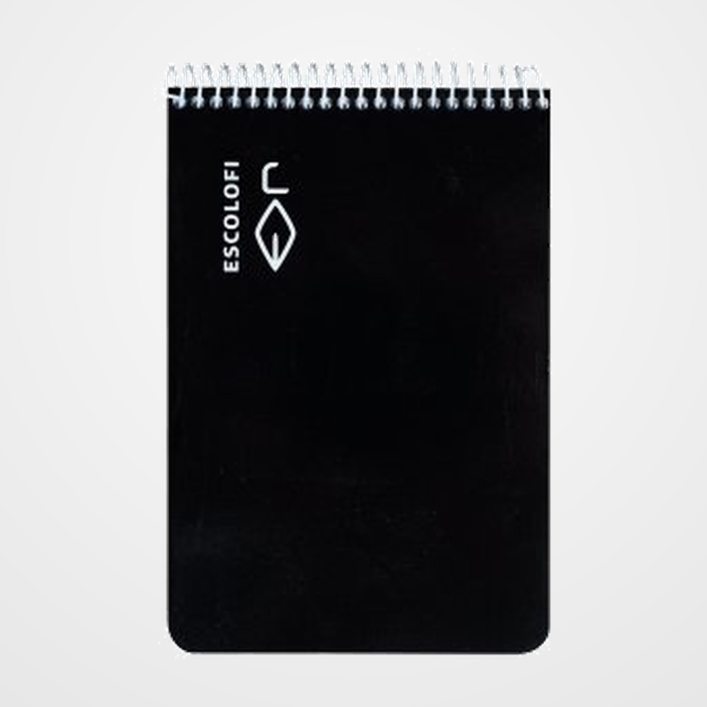 BLOC ESCOLOFI tapa DURA 4º 100h CUADRICULA 4x4 APAISADO 70g NEGRO