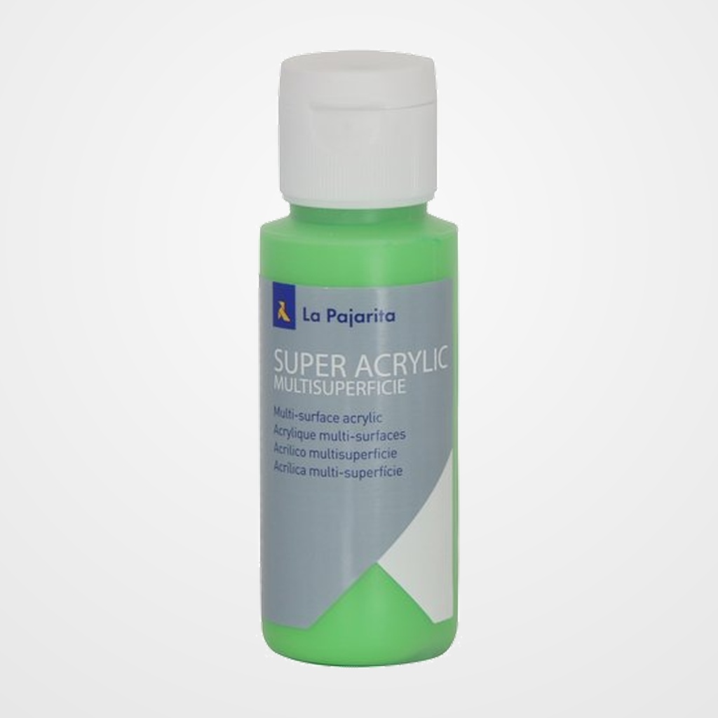 PINTURA ACRILICA LA PAJARITA 60 ml (bote) PISTACHO A-38