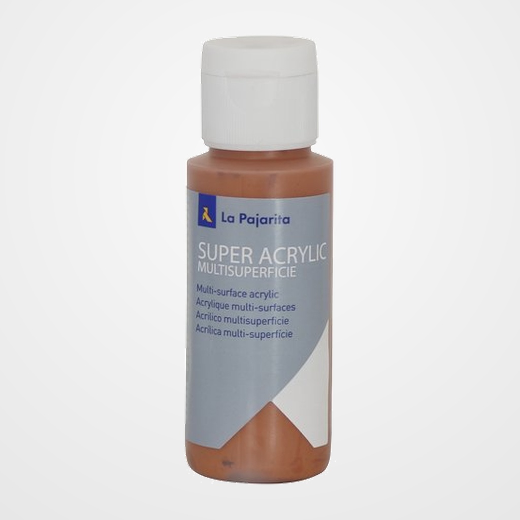PINTURA ACRILICA LA PAJARITA 60 ml (bote) TERRACOTA A-24