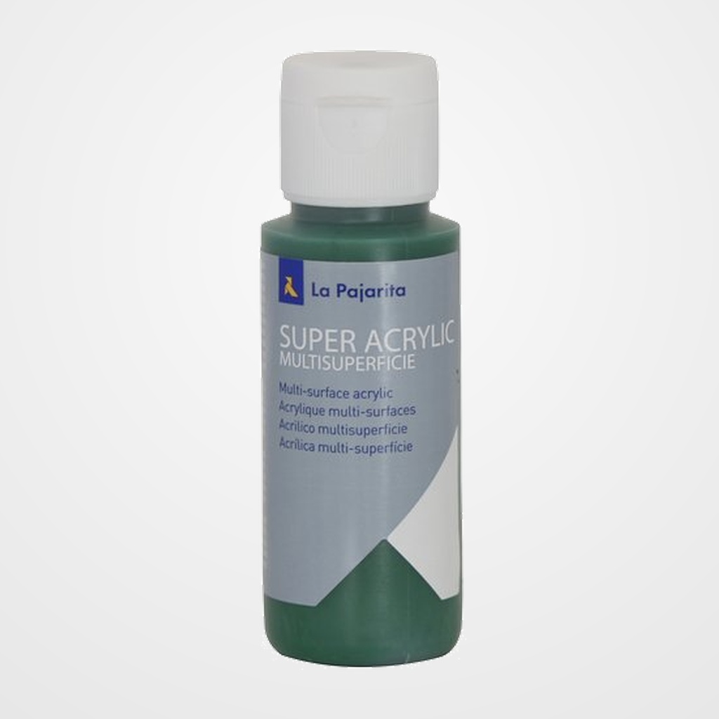 [23501254] PINTURA ACRILICA LA PAJARITA 60 ml (bote) VERDE BOSQUE A-42