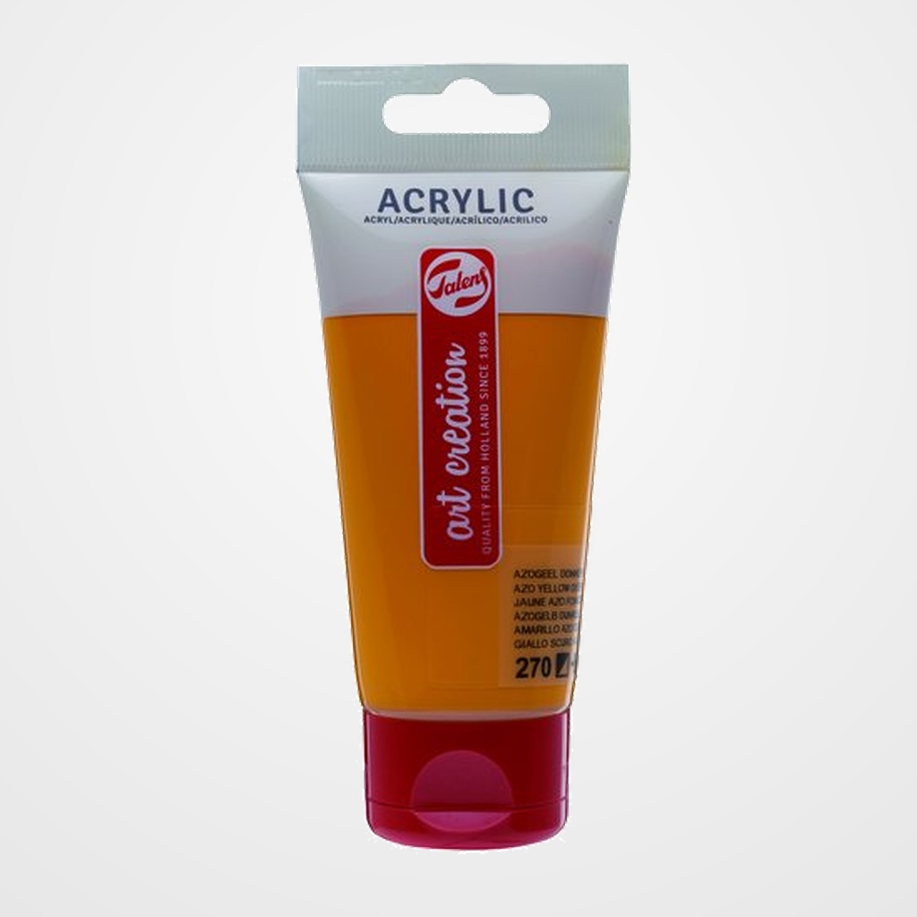 PINTURA ACRILICA TALENS ART CREATION 75 ml (Tubo) AMARILLO OSCURO
