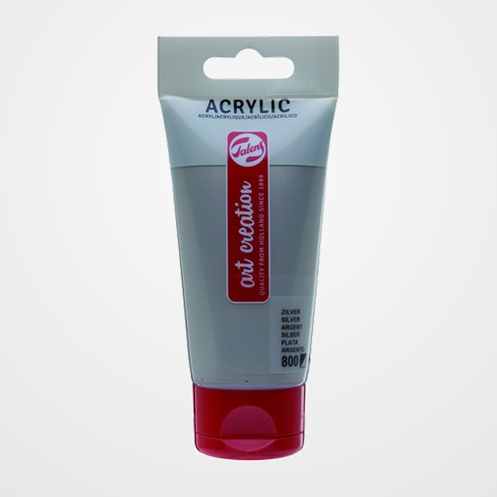[23501542] PINTURA ACRILICA TALENS ART CREATION 75 ml (Tubo) PLATA