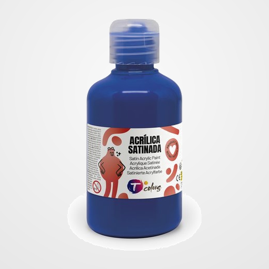 PINTURA ACRILICA TCOLORS 250 ml (botella) ULTRAMAR