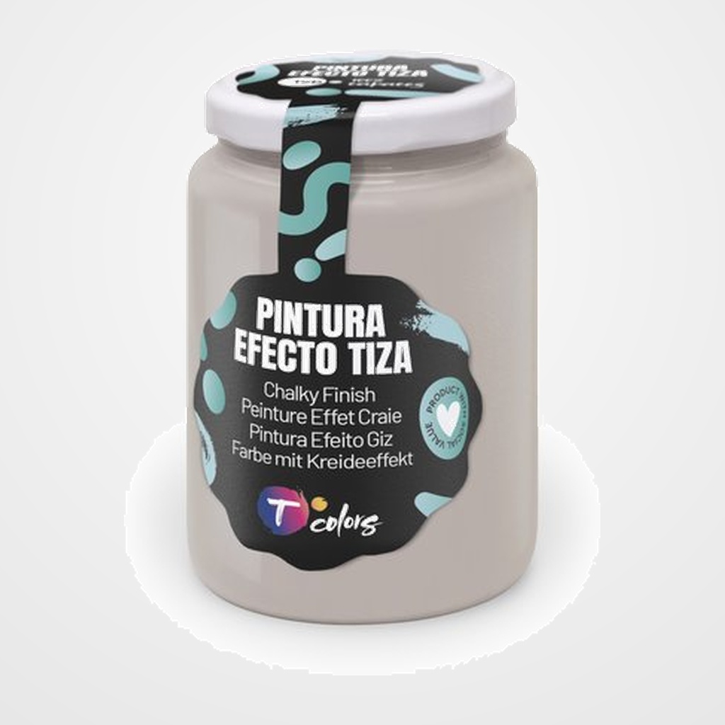 PINTURA CHALK PAINT MARKER TCOLORS 400 ml (bote) GRIS NIEBLA