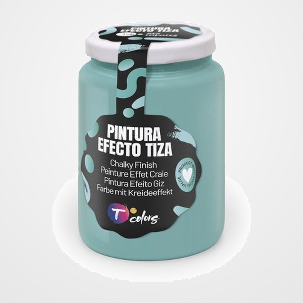 PINTURA CHALK PAINT MARKER TCOLORS 400 ml (bote) VERDE TURQUESA