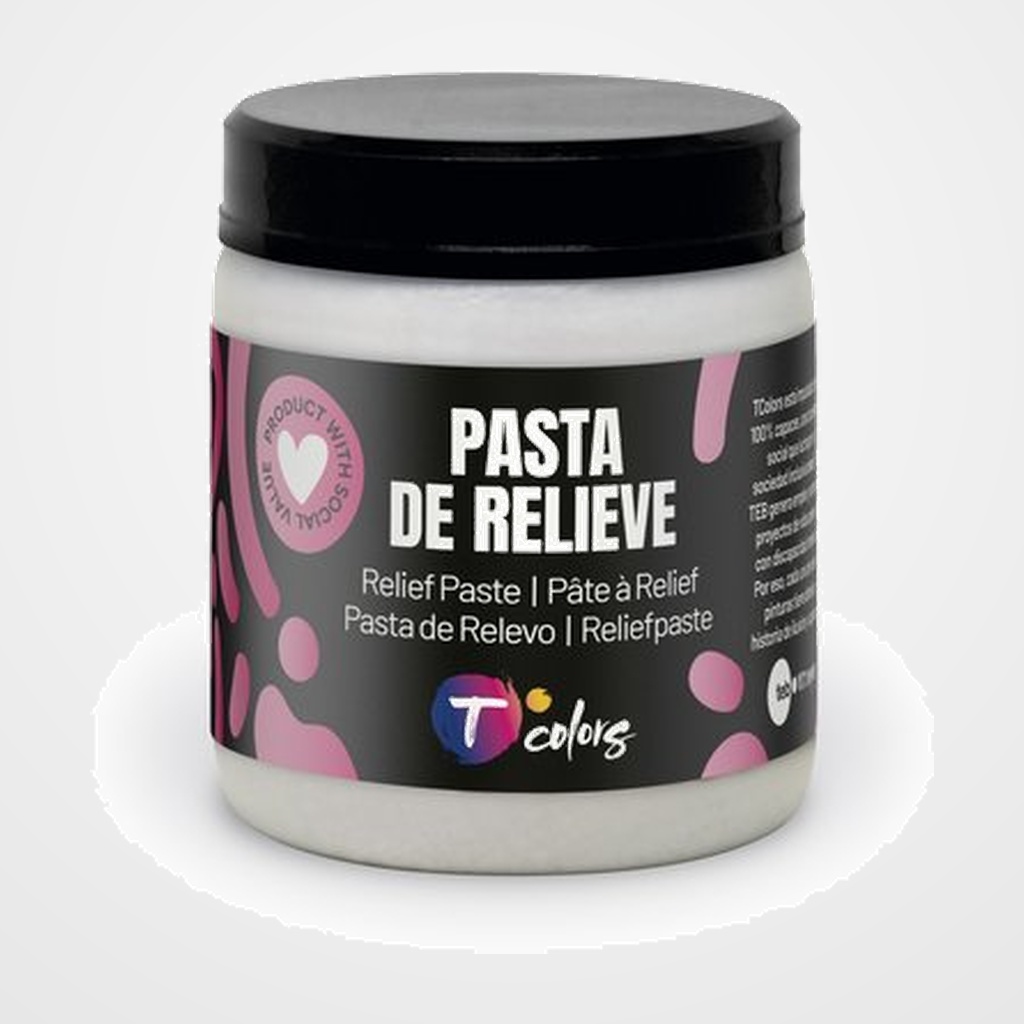 PINTURA PATE TCOLORS 250 ml (tarro) BLANCO