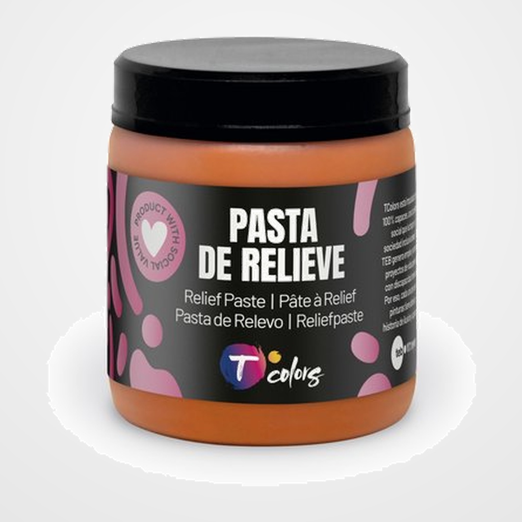 [23501923] PINTURA PATE TCOLORS 250 ml (tarro) NARANJA