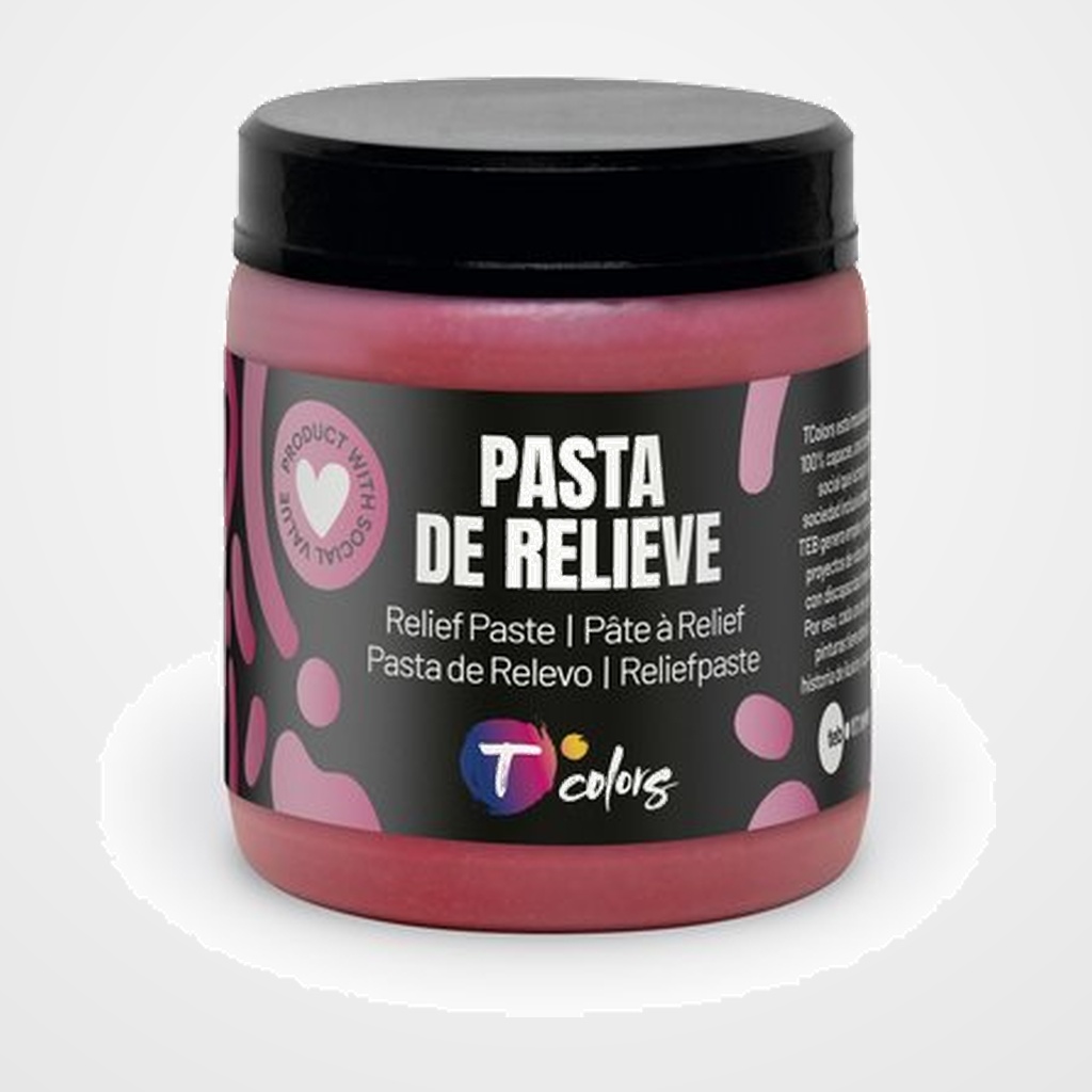 PINTURA PATE TCOLORS 250 ml (tarro) ROJO