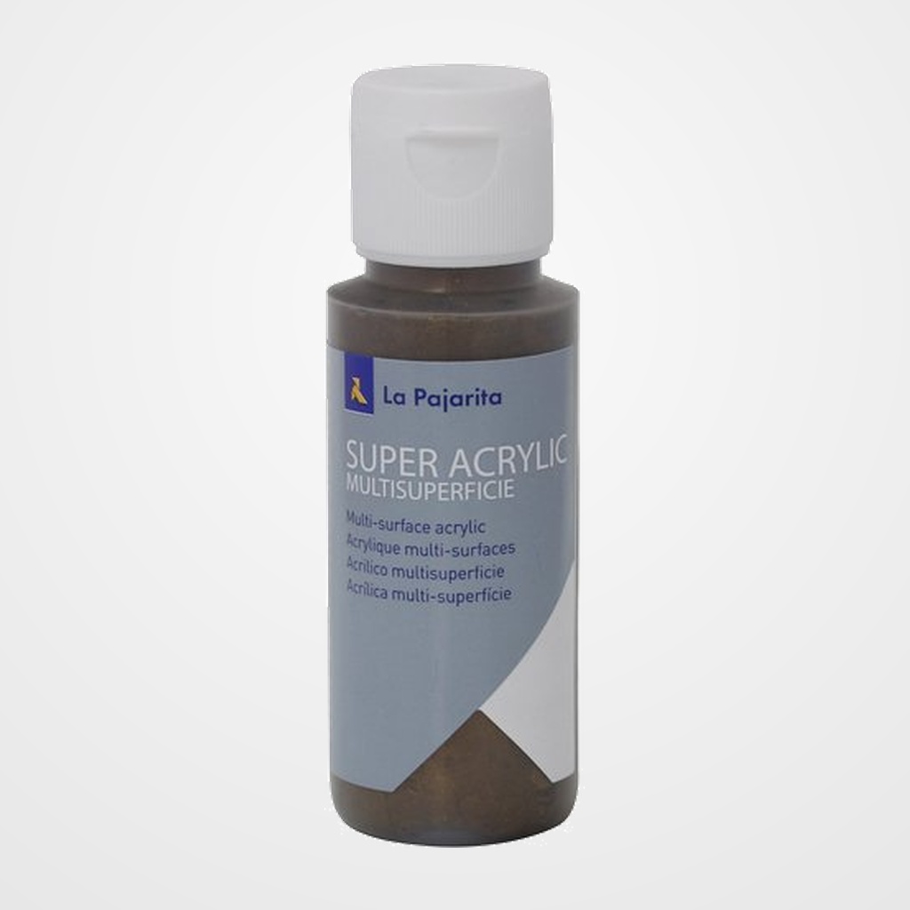 PINTURA ACRILICA LA PAJARITA 60 ml (bote) BRONCE A-49