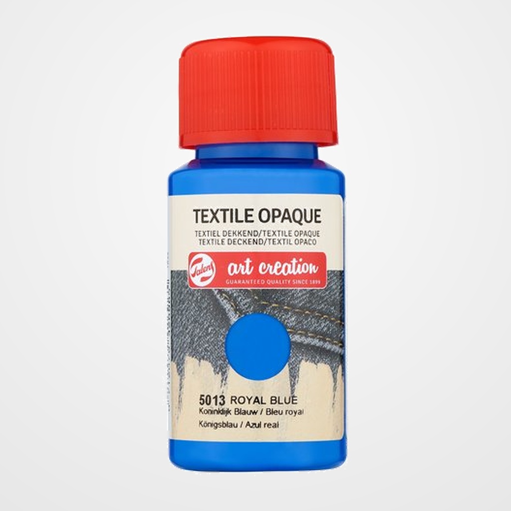 PINTURA para TELA TALENS ART CREATION OPACA 50 ml (bote) AZUL REAL