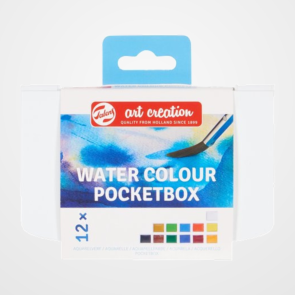 ACUARELAS TALENS ART CREATION POCKET ESTUCHE de 12