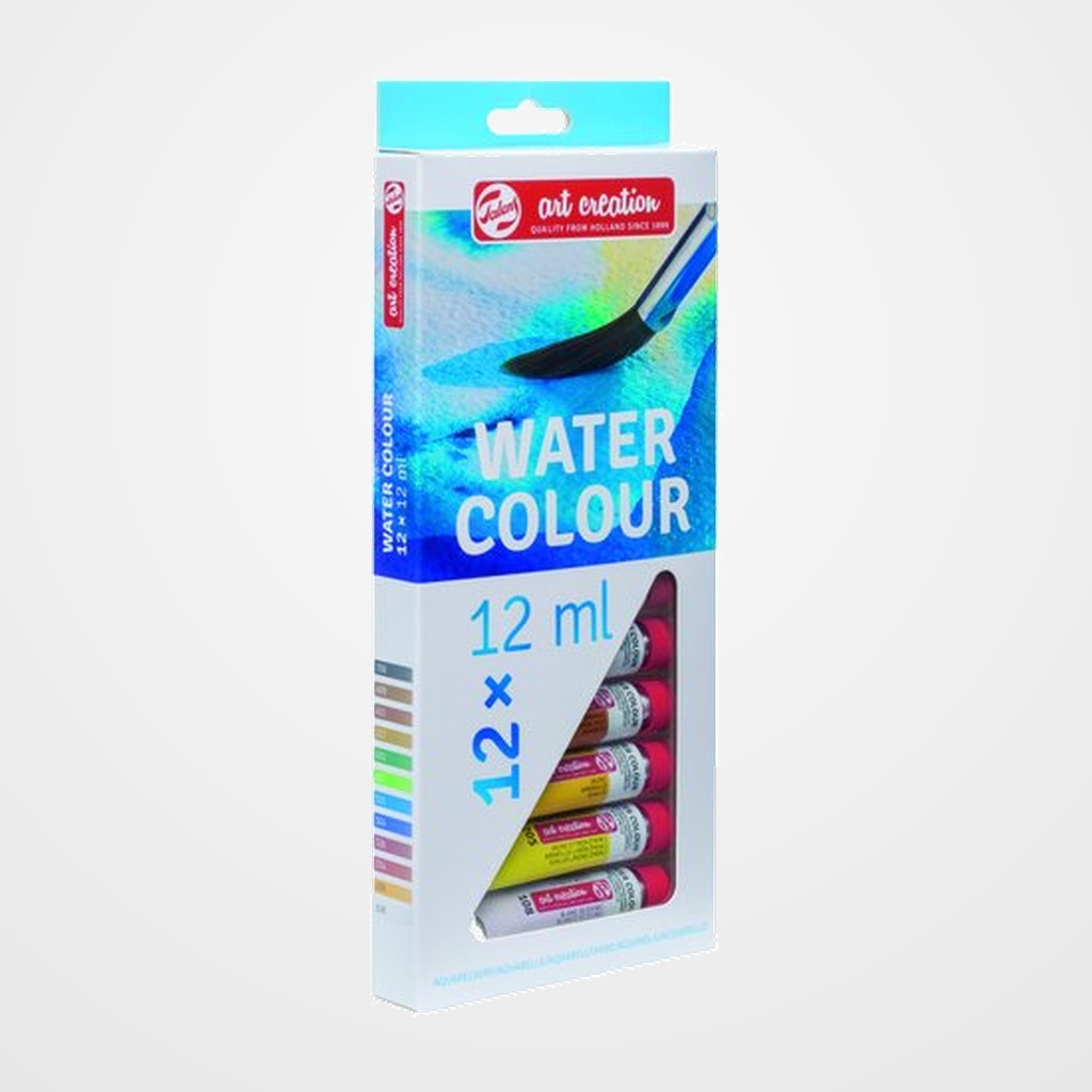 ACUARELAS TALENS ART CREATION SET INICIACION 12 ml (Tubo) ESTUCHE de 12