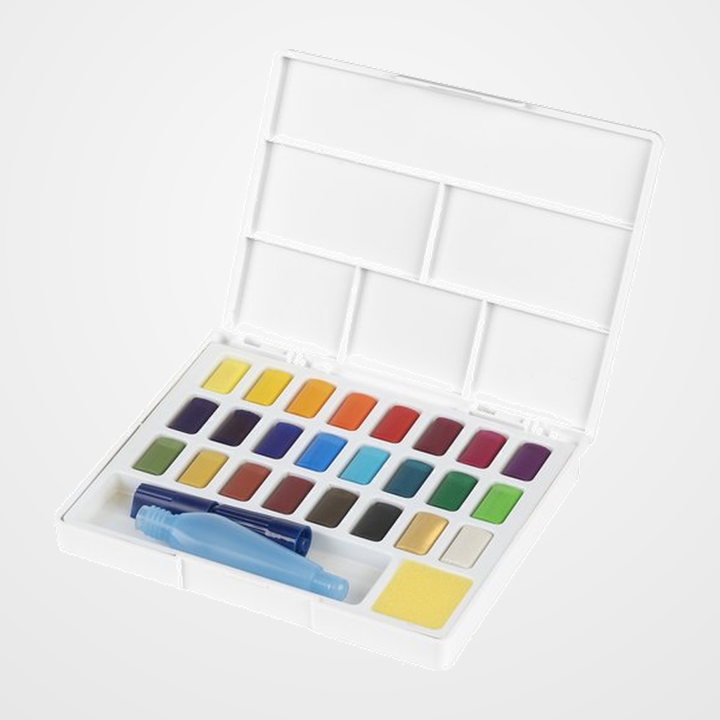 ACUARELAS FABER CASTELL CREATIVE STUDIO ESTUCHE de 24