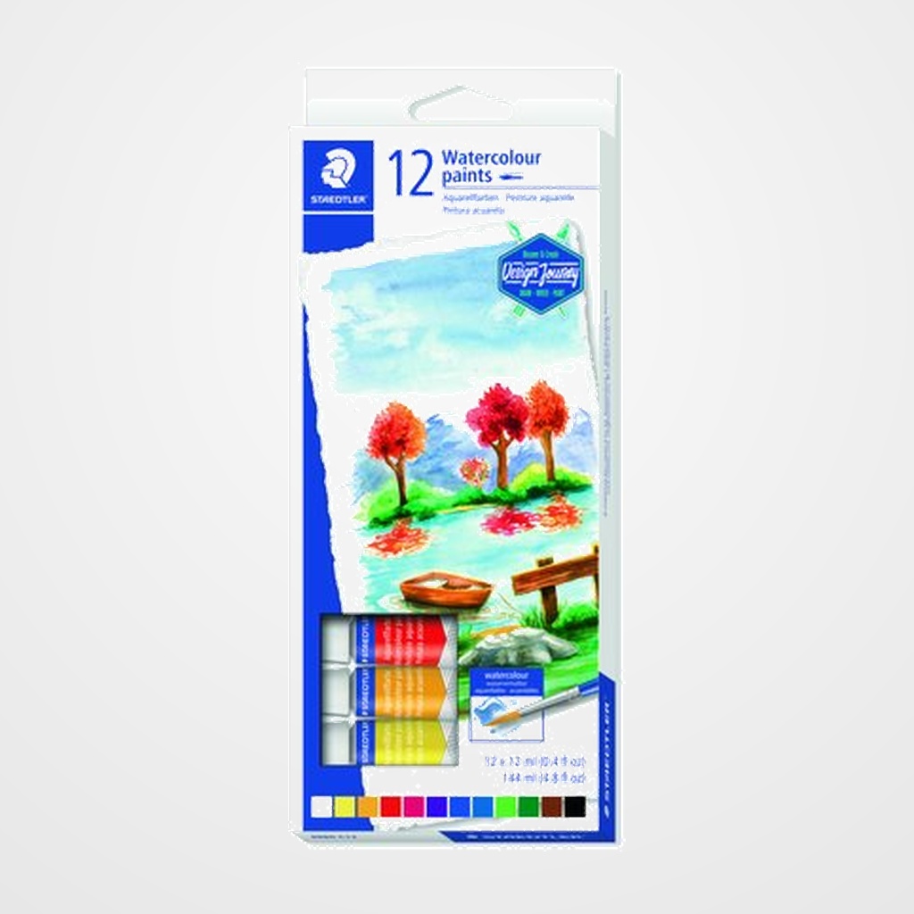 ACUARELAS STAEDTLER 8880 DESIGN JOURNEY (tubo) ESTUCHE de 12