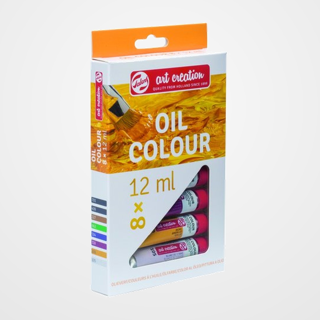 PINTURA OLEO TALENS ART CREATION SET INICIACION 12 ml (Tubo) ESTUCHE de 8