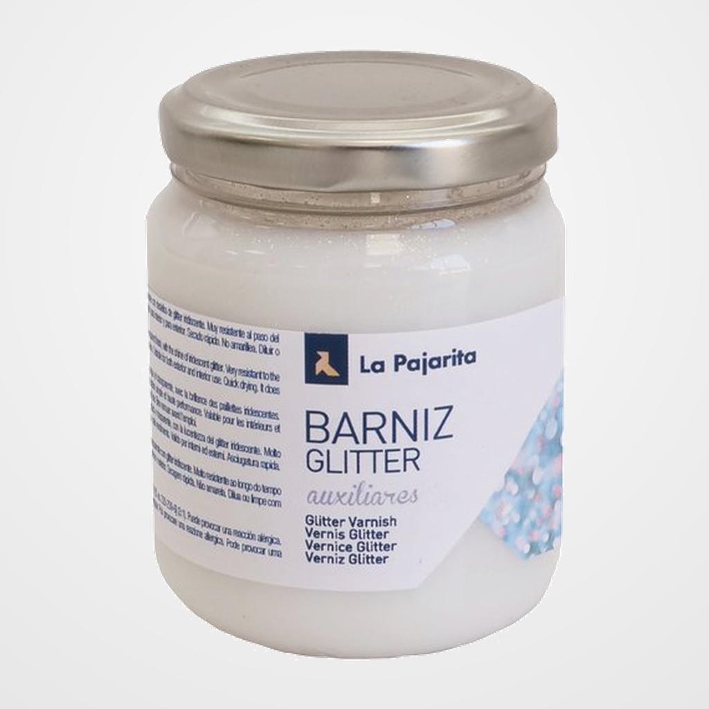 BARNIZ PAJARITA GLITTER IRIDISCENTE 175ml (frasco)