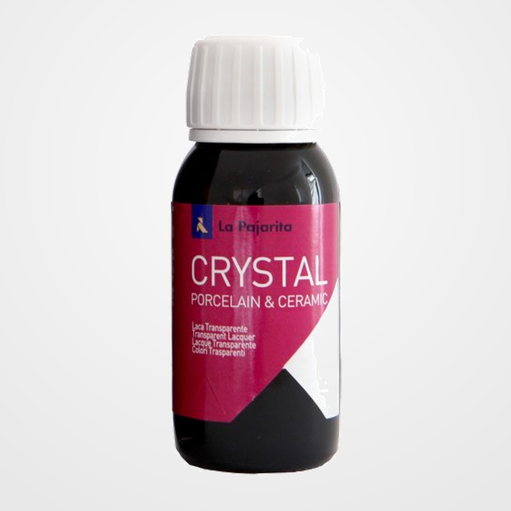 LACA TRANSP. CRISTAL LA PAJARITA 50 ml (frasco) ROJO C-02