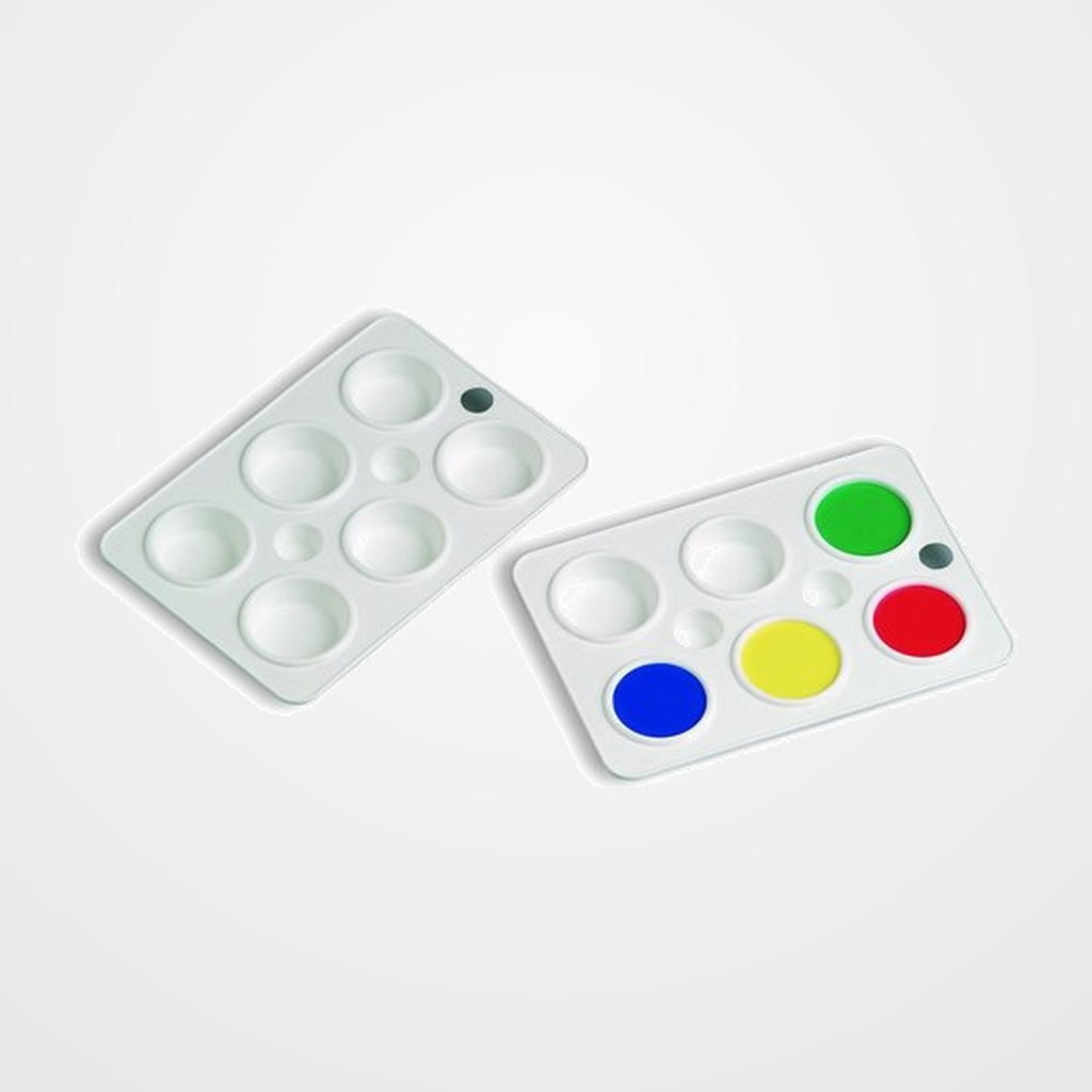[12301167] PALETA FAIBO DE PLASTICO CON 6 DEPARTAMENTOS