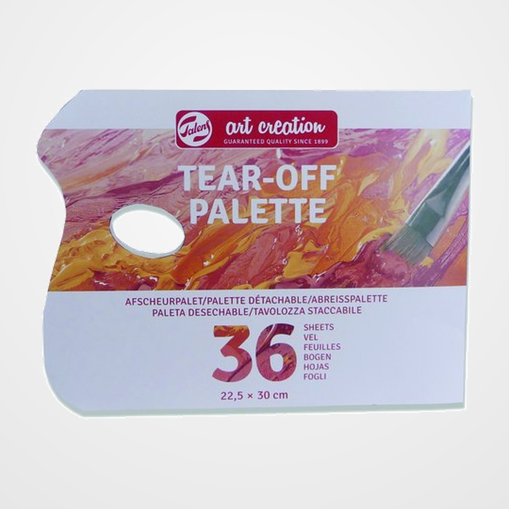 PALETA TALENS ART CREATION ARTCREATIN DESECHABLE 36 HOJAS