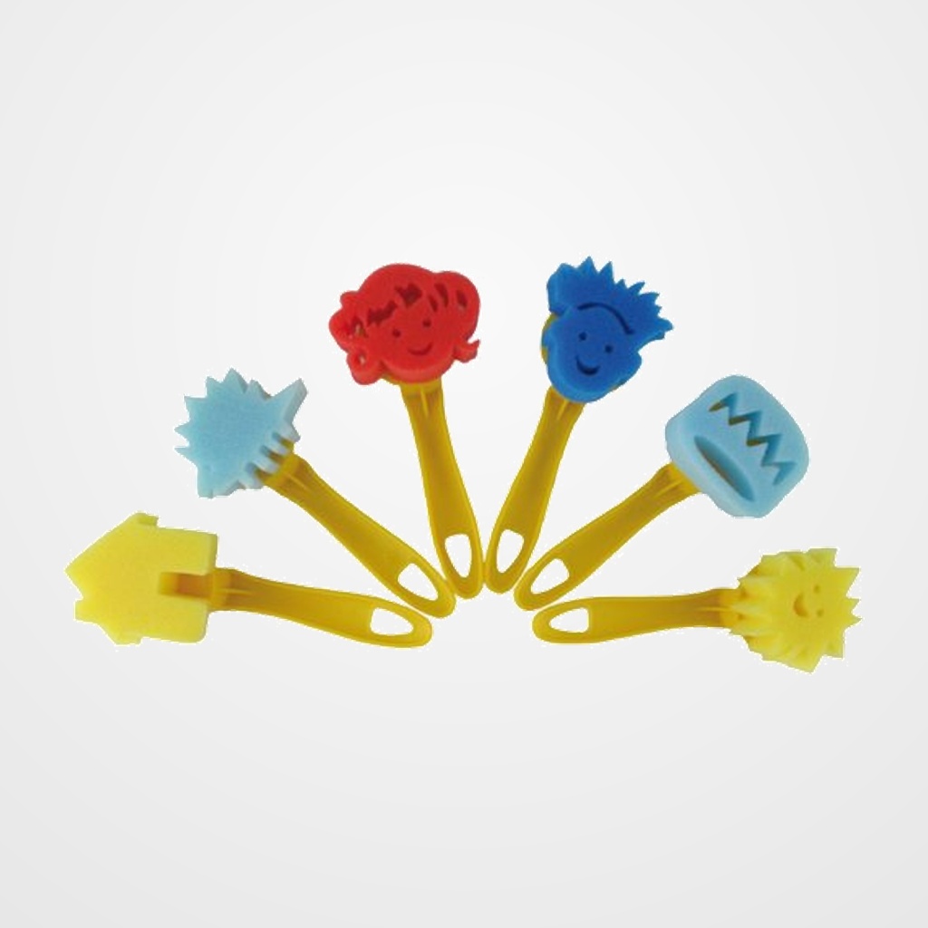 TAMPON de ESPUMA SMART 140x60 FORMAS SURTIDO PACK de 6